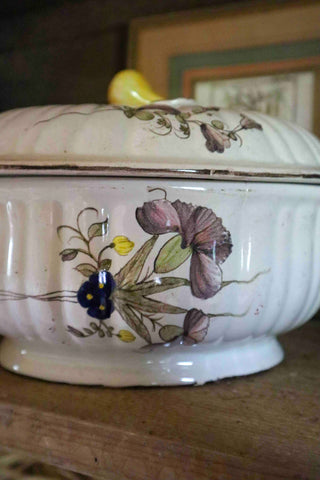 HAND PAINTED FRENCH TUREEN