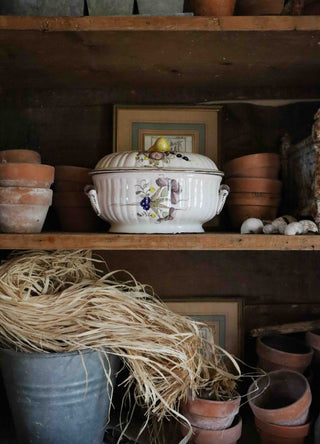 HAND PAINTED FRENCH TUREEN