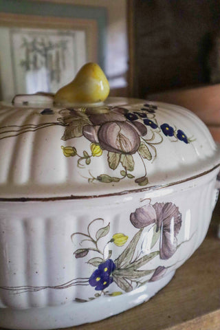 HAND PAINTED FRENCH TUREEN