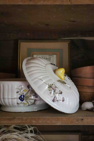 HAND PAINTED FRENCH TUREEN