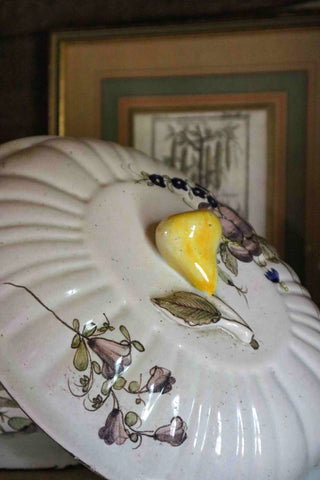 HAND PAINTED FRENCH TUREEN