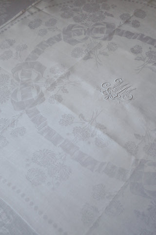 M.M. Embroidered Table Linen