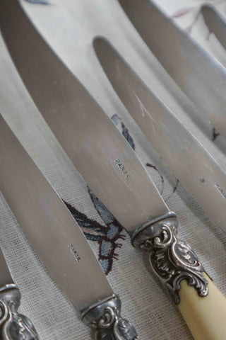 MONOGRAMMED KNIFE SET - 12 PIECES