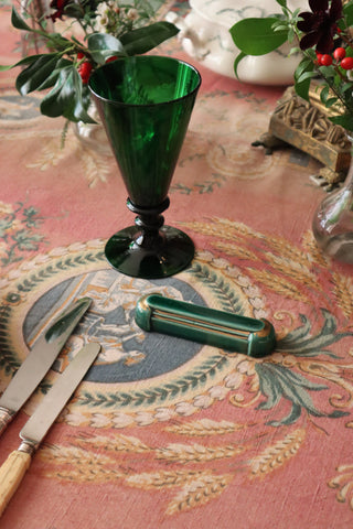 ART DECO CERMIC KNIFE RESTS - SET OF 12
