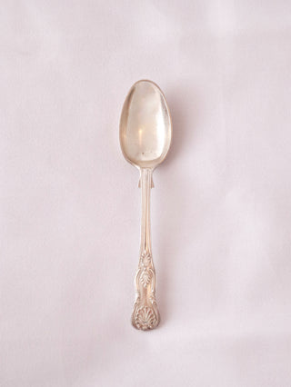 Vintage teaspoon silver plated cutlery hire London Kings pattern
