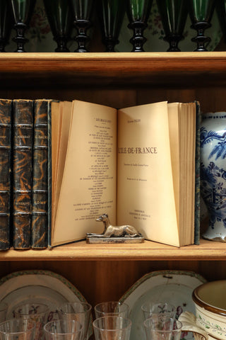 Leather & Marble Decorative Travel Books - Set of 7
