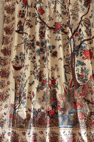 19th C.  Mezzaro-Style 'Tree of Life' Wall Hanging