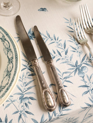 Ornate 'MB' Monogrammed Knife Set - 12 Pieces