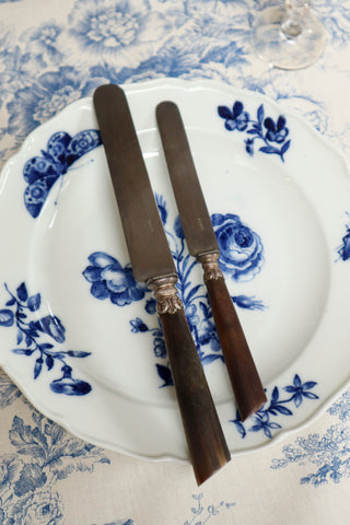 Paris Horn Handle Knives - Set of 12