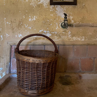 TWO TONED ANTIQUE BASKET